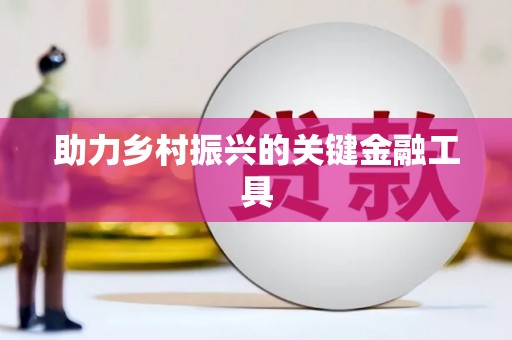 襄州助力乡村振兴的关键金融工具