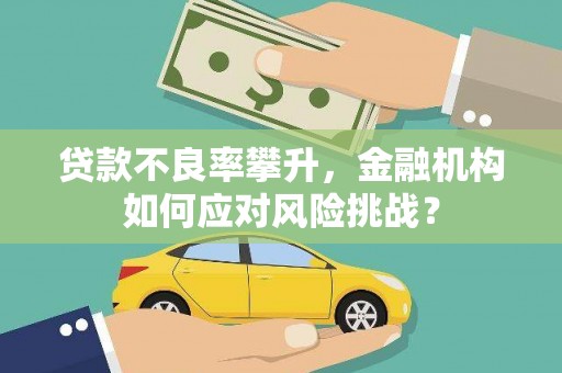 襄州贷款不良率攀升，金融机构如何应对风险挑战？