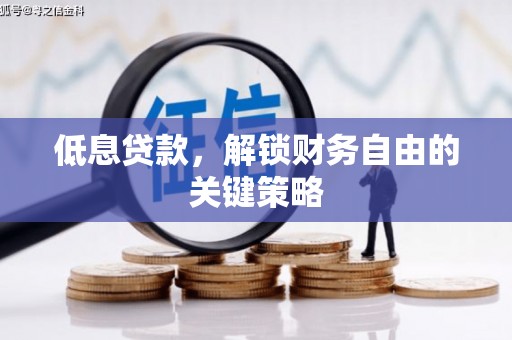 襄州低息贷款，解锁财务自由的关键策略