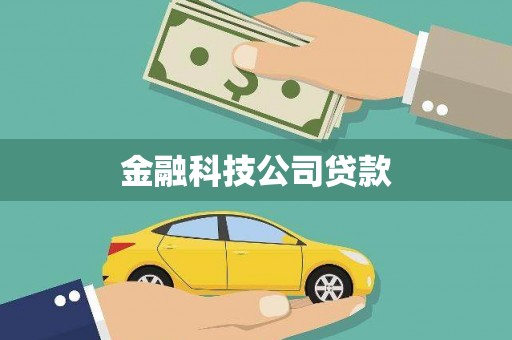 襄州金融科技公司贷款