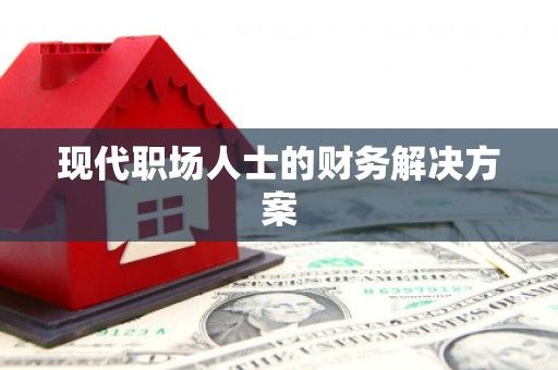 襄州现代职场人士的财务解决方案